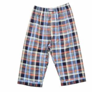 면100% 남성 8부 파자마 순면파자마바지 면잠옷 면홈웨어