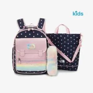 노스페이스키즈 NM2DS02T 걸즈 캔디 도트 스쿨 팩