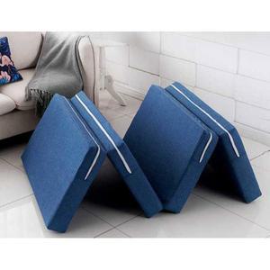 접이식 매트리스 4단 간이 매트 손님용 자취 바닥 침대 침실 원룸