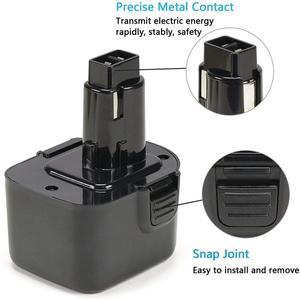 루리식 블랙 데커 PS130PS130AA9252A9275 Firestorm 12볼트 포드 스타일 배터리용 Ni-CD/Ni-MH 3500mAh 12V