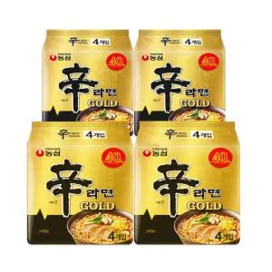 농심 신라면 골드 봉지라면 125gx8봉