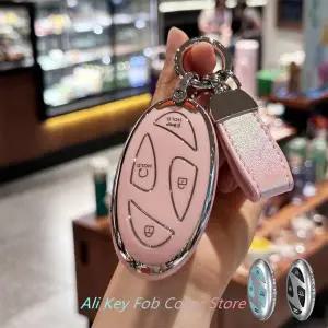 차키케이스 커버 현대 아이오닉 6 그랜저 GN7 코나 2023 2024 스마트 7버튼 TPU 360도 차량용 키체인 키 포