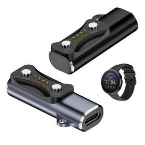 Polar Pacer/Pacer Pro/Ignite 3/Vantage M3/Grit X2 Pro 시계와 호환되는 USB-C-자기 충전 케이블 어댑터