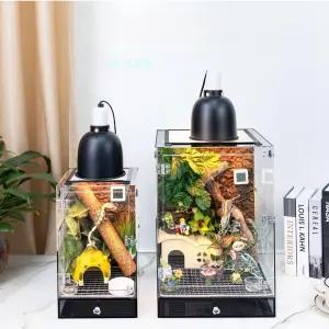 게코 사육장 파충류 도마뱀 폴리카보네이트 레오파드게코 크레스티드게코