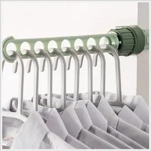고품질 흡착식 옷걸이 다용도 행거 욕실 주방 빨래 행주 수납걸이 (WFKG00D)