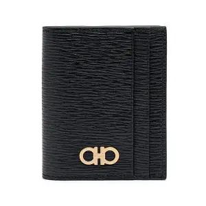 [명품] 페라가모 리바이벌 간치오 반지갑 66 0371 NERO 741376