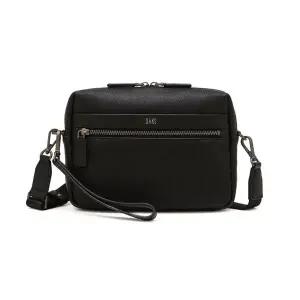 [닥스]블랙 로고장식 소가죽 크로스백 DBBA6E267_s