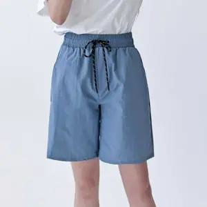 남녀공용 퍼르 스윔팬츠 비치웨어 밴딩 휴양지 반바지 남자 래쉬가드