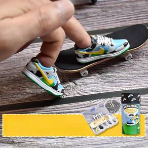 귀여운 보딩 핑거보드신발 운동화 스케이트 바지 신발과 미 ow시카고 익스톨우드 보드 손가락 핑거 랜덤