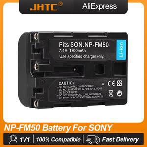 NP-FM50 카메라 배터리 소니 DCR-PC101 A100 시리즈용 DSLR-A100 1800mAh