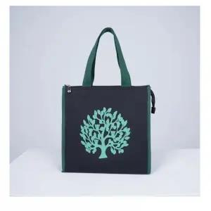 (선택 블랙)큰사이즈대형 럭키트리 돈꽃나무 보온보냉가방 쿨러백 아이스백 외출 다용도가방