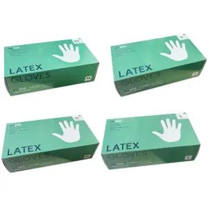 두원 라텍스 글러브 XS/S/M/L 1통(100매) 의료용 덴탈글러브 진료용장갑 병원용
