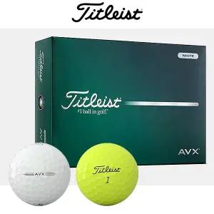 [캘러웨이]타이틀리스트 AVX 골프볼 공 12구 화이트 옐로우 2026