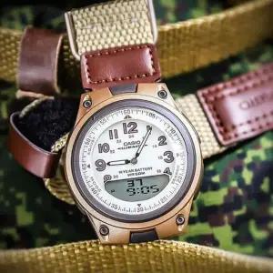 [카시오]아나디지 포레스터 남성 군용 빈티지 패션 손목시계