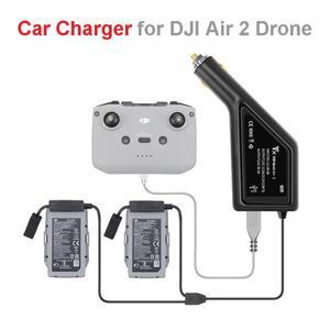 빠른 충전기 2pcs 배터리 DJI Air 2S 드론 액세서리 용 더 차량용 3 in 1