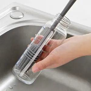 고품질 실리콘 젖병 세척 브러쉬 텀블러수세미 텀블러세척솔 텀블러세척 맥주잔수세미 맥주잔세척 WFIEU87