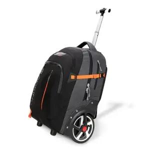 투웨이 트롤리 백팩 바퀴달린 여행가방 충격방지 메쉬 여행보스턴백 남성보스턴백