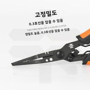 삼바 다기능 루어 플라이어 낚시 조작 도구 스테인리스 스틸 PE 낚싯줄 절단 오픈 링 훅 바인딩