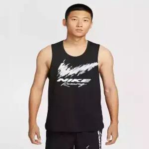 나이키 nike 마일러 드라이 핏 러닝 탱크 탑 M - 블랙 HV6909-010