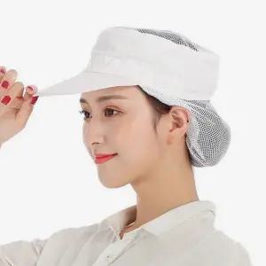 식품 위생 모자 경량 메쉬 남녀공용 주방 위생 모자 통기성 제과 제빵