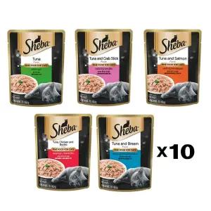 고양이 참치 주식용 쉬바 파우치 70g X10 선택 습식