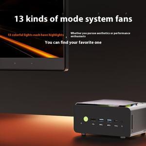 GMK K12 미니 호스트 AMD Ryzen 7 H 255 8코어 16스레드 만능 65W 고성능 저소음 데스크탑 컴퓨터 커스텀