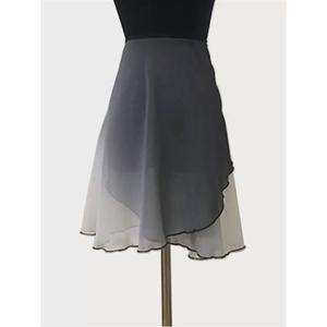 힙스카프 공연의상 라인 그라데이션 무용 댄스 랩스커트 밸리댄스 쉬폰 힙가리개