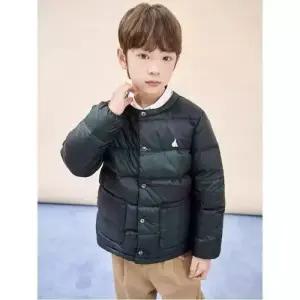 [국내백화점]  빈폴 키즈 [뉴이어][시즌오프 40%]덕다운 체크 리버서블 한줌 경량 패딩  그린 BI5938U06M