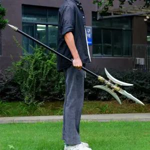 청룡언월도 삼국지 창 인테리어 수련용 도검 150cm [제품 파손 불량 시 ]