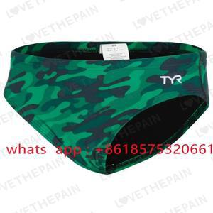 남성호환  카모 레이서 브리프 수영복 삼각형 수영 트렁크 서핑 해변 숏 여름 재머 2023