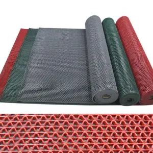 우천매트 발판 PVC 고무매트 물잘빠지는 수영장매트 추천 빗물털기 발코니 셀프시공 현관 롤