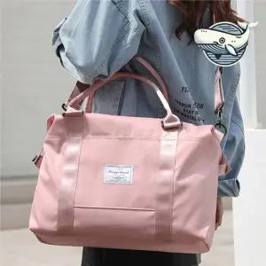 스타일리시 핑크 캐주얼 여행 가방 트래블 여행가방 여행크로스백 더블백 여행큰가방