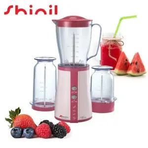 신일919 가정용 3종컵 다용도 웰빙 후드 믹서기