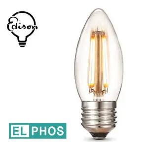 엘포스LED C35 촛대구 에디슨전구 인테리어 전구