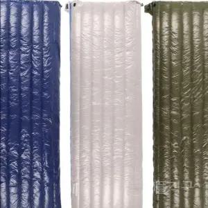 경량오리털침낭 침구 1인용 소형 캠핑용 3계절 패딩침낭 그레이 겨울 차박 백패킹 덕다운