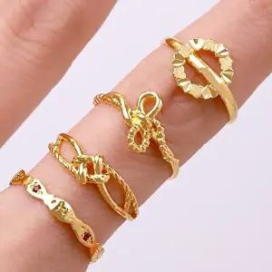 [골드모아]여자 순금 반지 디자인 1.87g [심볼링 4종] 물고기 리본 매듭