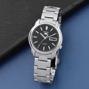 세이코5 SNKK71K1 오토매틱 데이데이트 아날로그 클래식 남자 메탈 시계 d