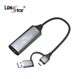 랜스타 LS-UHCAP 4K 60Hz HDMI to USB A/C 캡쳐보드