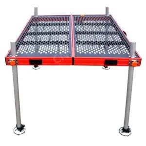 낚시 좌대 민물낚시 받 다리 알루미늄 소형 발판