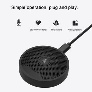 UM10 USB  마이크 360 °  게임 채팅을 위한 무지향성 콘덴서 PC