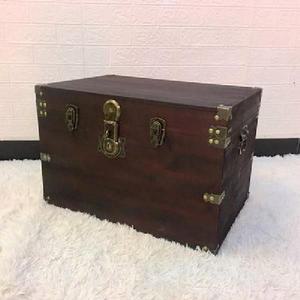 돈괘 고가구 정리함 소품 라지 우드박스 수납함 엔틱