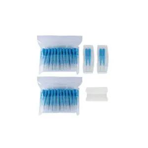 메디메이트 치간칫솔 i형 (50PX2팩) 1.0mm 휴대용 케이스 + 치간칫솔 정리대