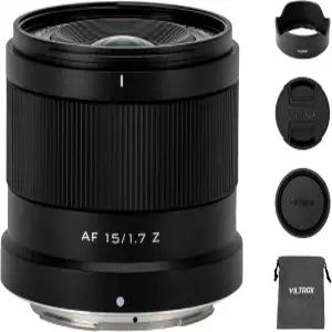 니콘 Z 마운트용 빌트록스 15mm F1.7 f /1.7 에어 AF 렌즈 마운트 미러리스 카메라 Z5 Z50 Z6 Z6II Z7 Z7II