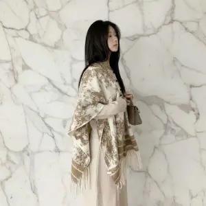 아트박스/신상오픈런 여성용 따뜻한 마블링 대형 숄 가을 겨울용