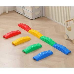 어린이 밸런스 운동 징검다리 스텝핑스톤 세트 워블 보드 홈트레이닝 유아 놀이 교구