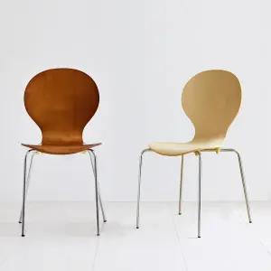 앤디 미드센츄리 모던 고주파 원목의자 2개 / 2colors