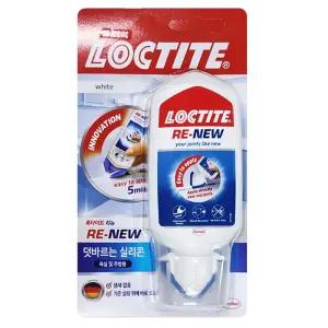 록타이트 리뉴 덧바르는 실리콘 80ml 화이트