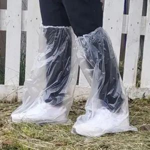 bns 일회용 장화 신발 방수 커버 1켤레 개별포장