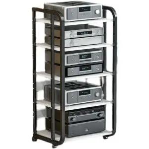 거실 오디오장식장 오디오랙 AV장식장 포트 거실장 앰프 선반 수납장