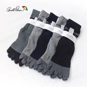 아놀드파마 남성 중목 발가락양말 5족세트 정장양말 무좀양말 토삭스